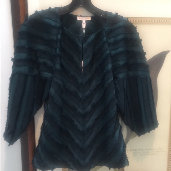 Rebecca Taylor Eyelash Blouse - Picture 2 of 12